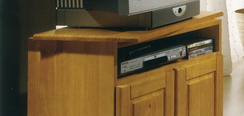 Mueble TV giratorio de 2 puertas